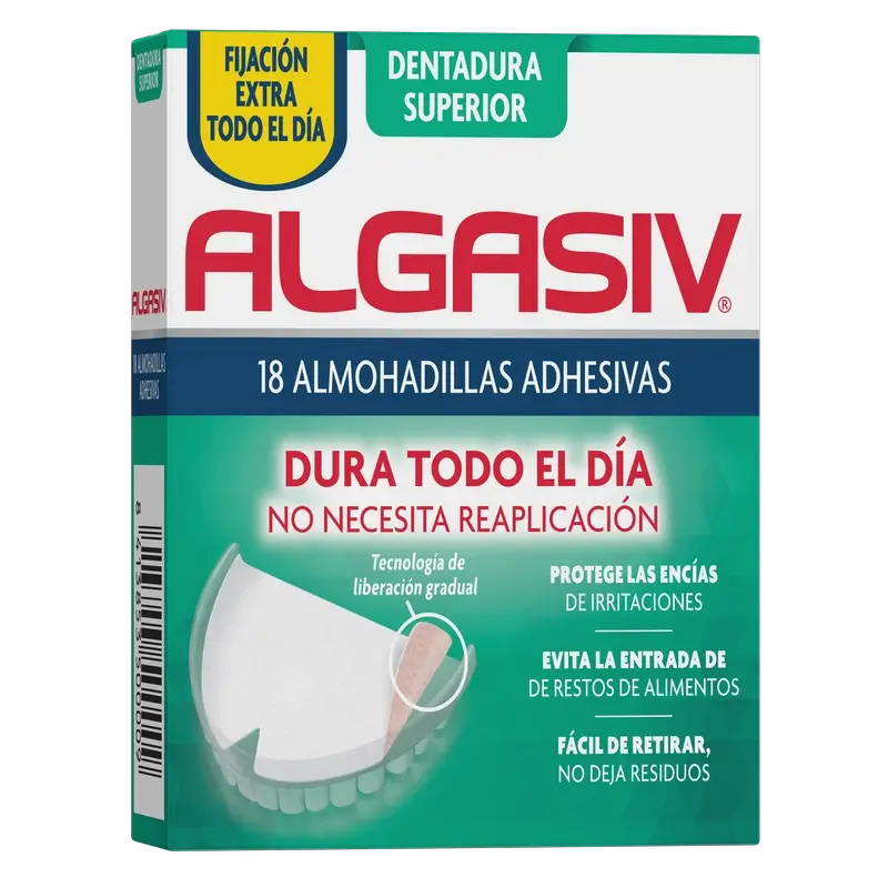 Algasiv Superior Almohadillas 18 unidades