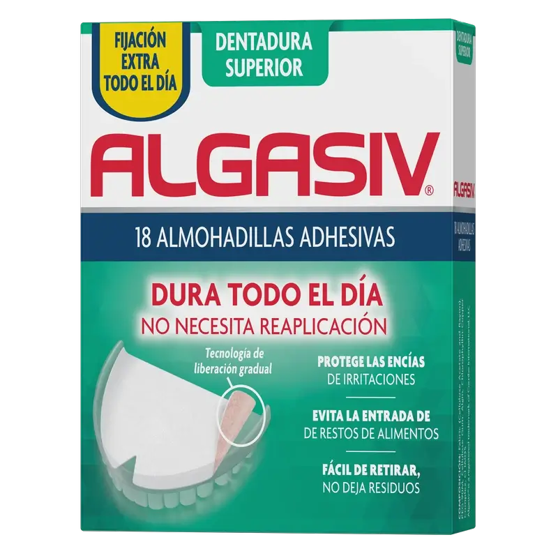 Algasiv Superior Almohadillas 18 unidades
