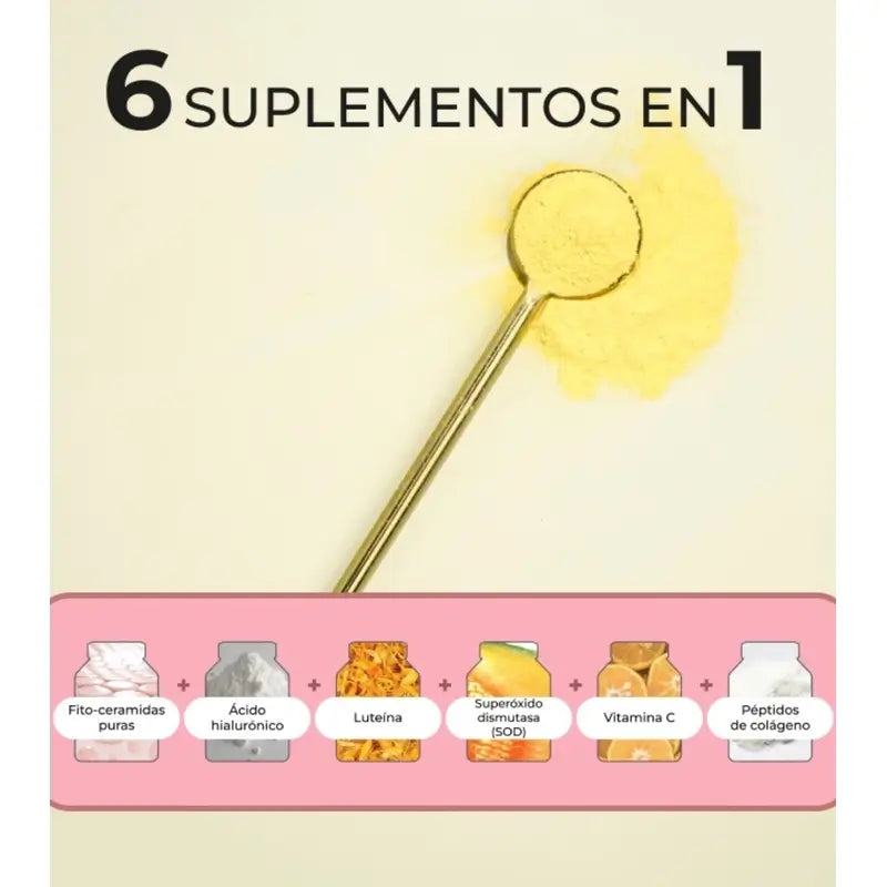 Alma Secret Beauty Superglow Collagen Sabor Neutro , 30x3 gr