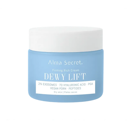 Alma Secret Crema Día Reafirmante Dewy Lift Rich - Piel Seca, 50 Ml