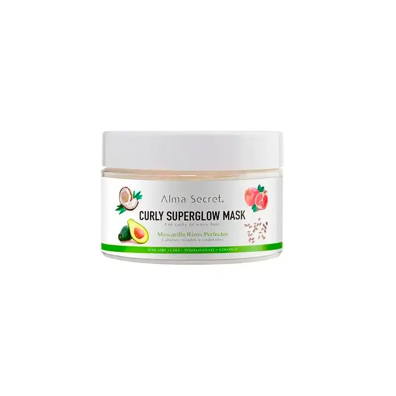 Alma Secret Curly Superglow Mask (Cabellos Rizados U Ondulados)