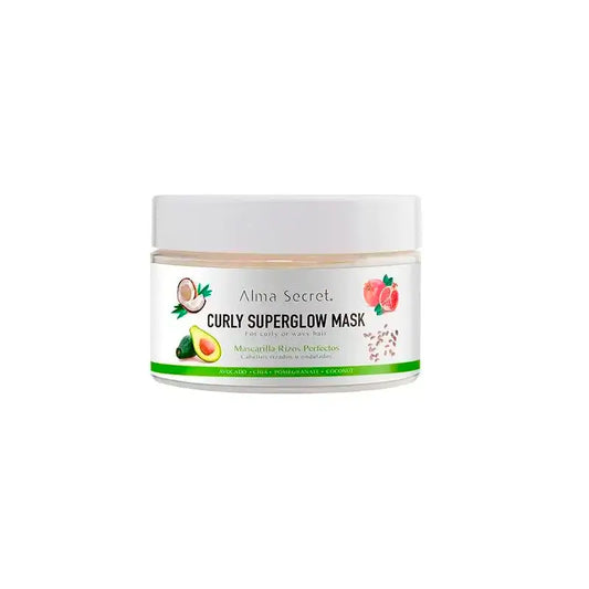 Alma Secret Curly Superglow Mask (Cabellos Rizados U Ondulados)