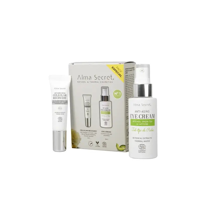Alma Secret Pack Contorno Ojos Aguacate 30 Ml + Cellular Recovery 10 Ml
