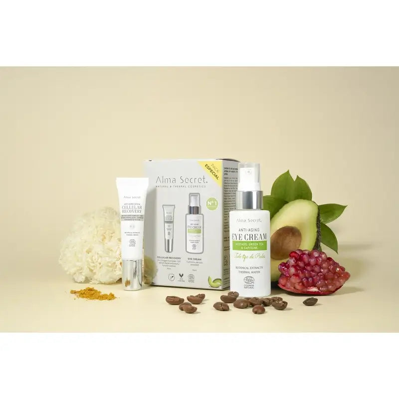 Alma Secret Pack Contorno Ojos Aguacate 30 Ml + Cellular Recovery 10 Ml