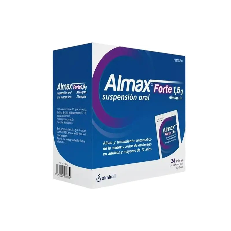 Almax Forte 1.5 gr 12 sobres Suspensión Oral