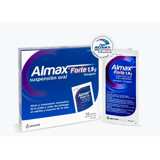 Almax Forte 1.5 gr 12 sobres Suspensión Oral