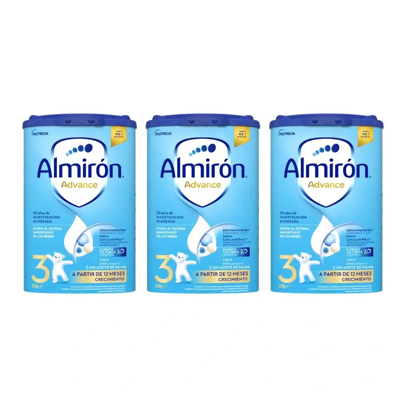 Almirón Advance 3, Pack 3 x 800g