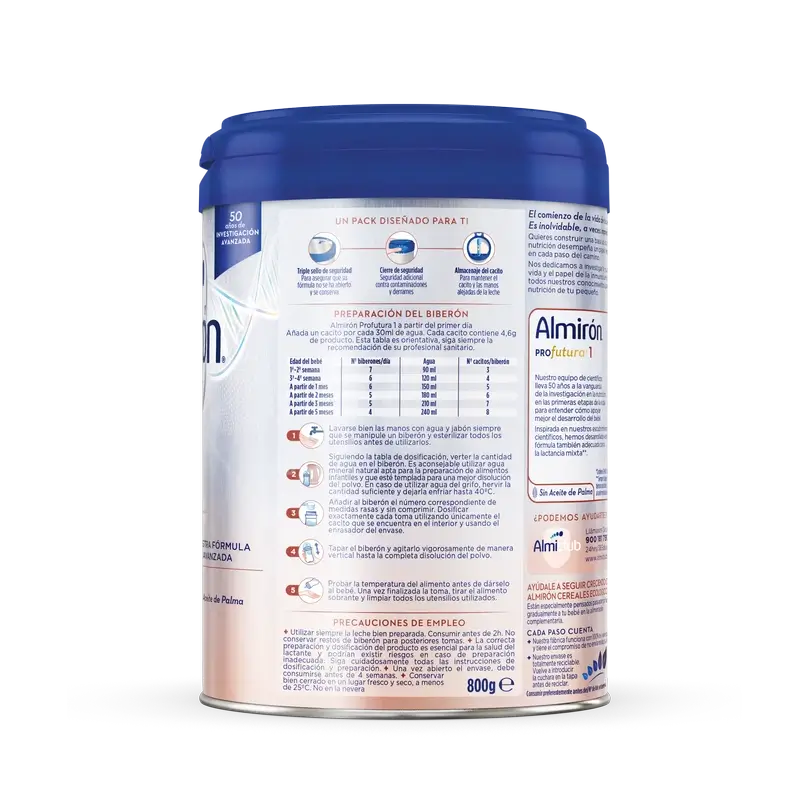 Almirón Profutura 1, 800 gr