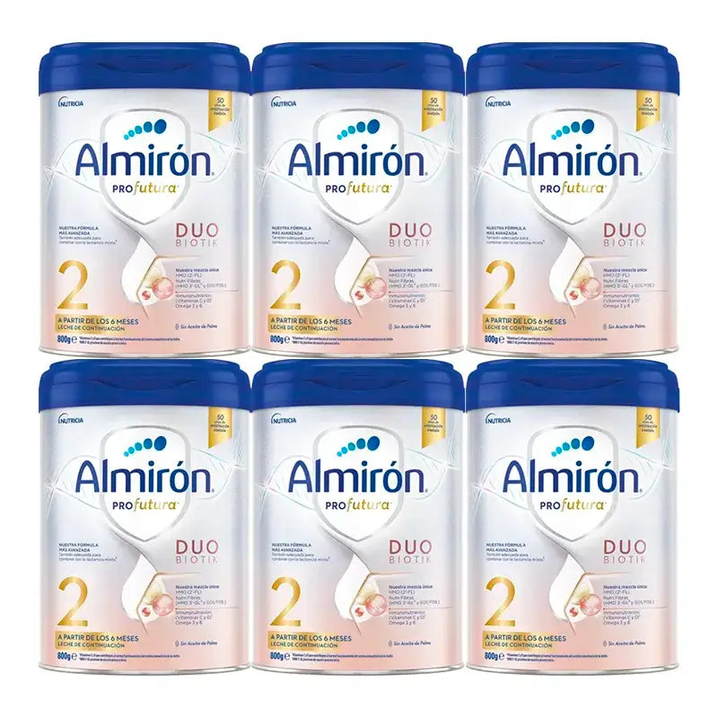 Almirón Profutura Duobiotik 2, Pack 6 x 800 gr