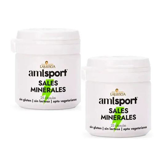 Amlsport Sales Minerales, 2X25 Cápsulas – Isotónicas