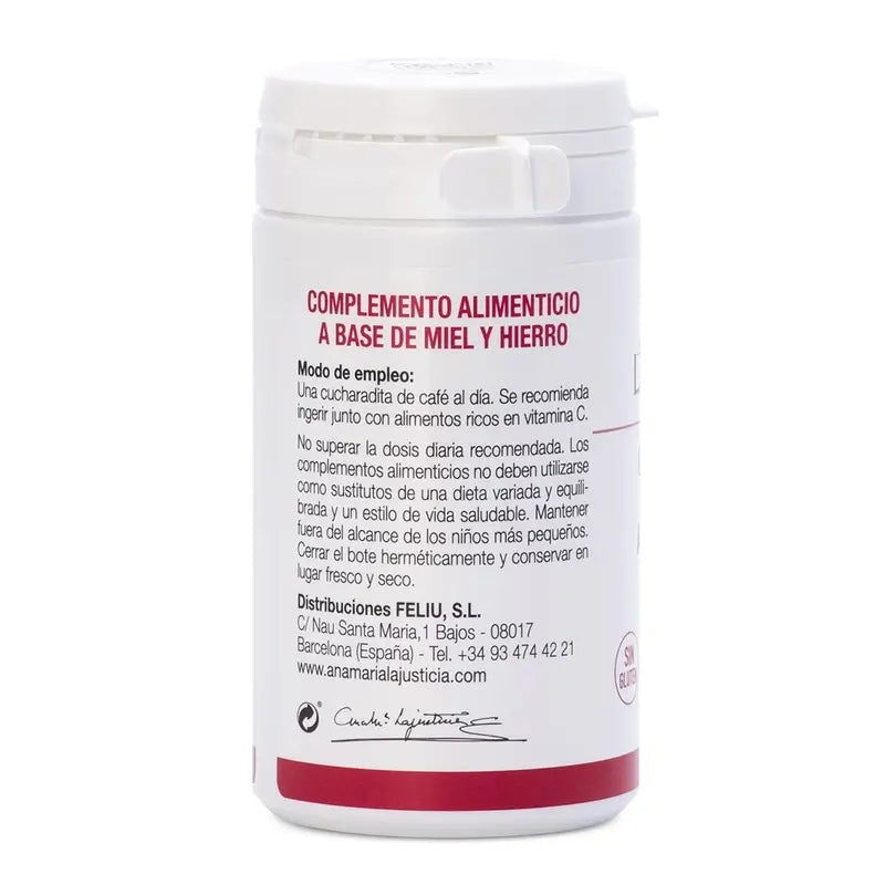 Ana Maria Lajusticia Hierro con miel, 135 gr