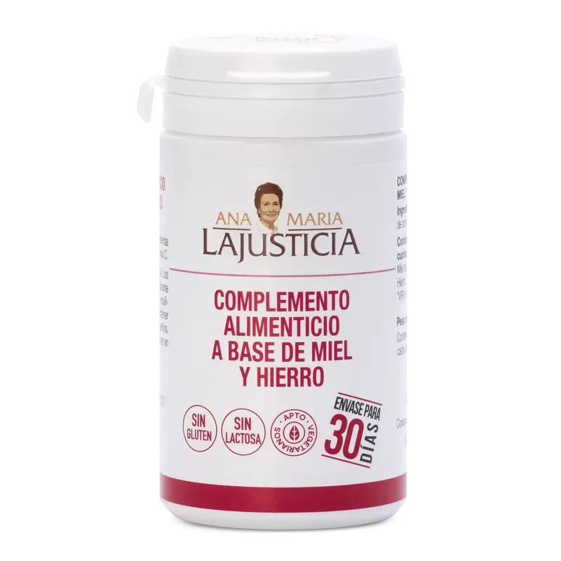 Ana Maria Lajusticia Hierro con miel, 135 gr