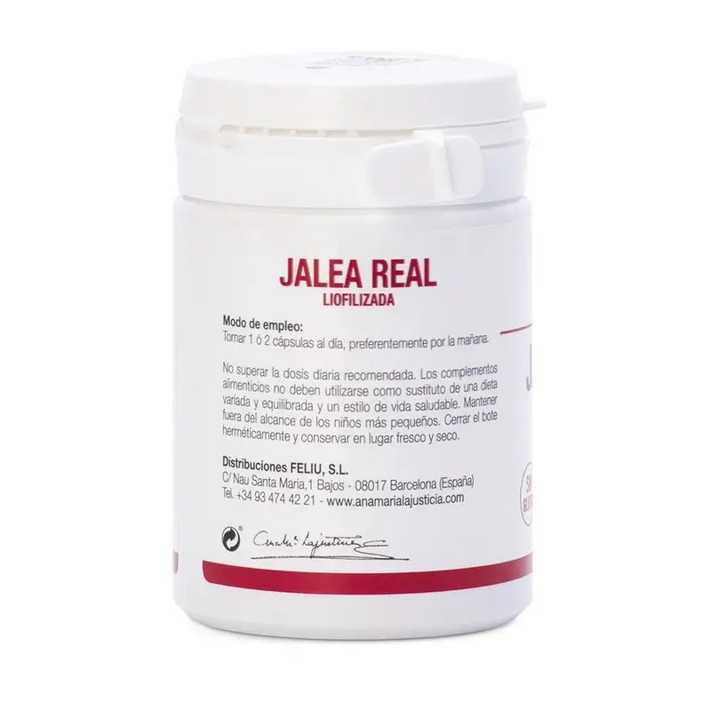 Ana Maria Lajusticia Jalea Real liofilizada, 60 cápsulas