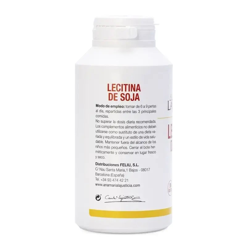 Ana Maria LaJusticia Lecitina de Soja, 300 perlas