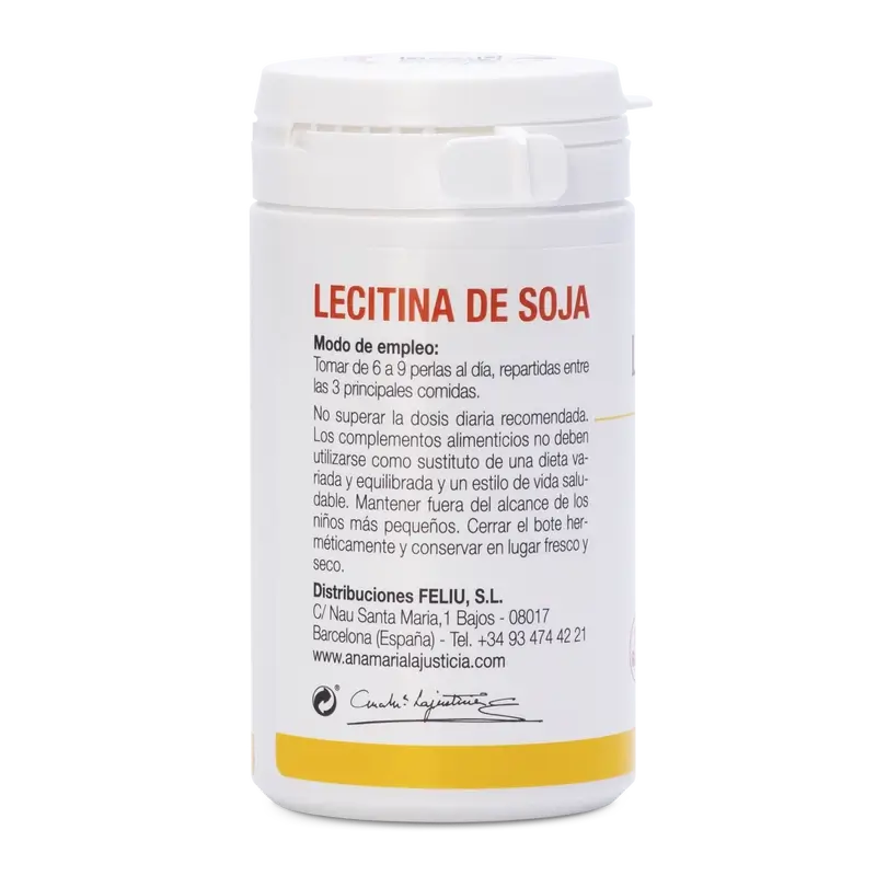 Ana Maria Lajusticia Lecitina de Soja, 90 perlas