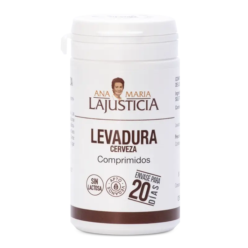 Ana Maria Lajusticia Levadura de Cerveza, 80 comprimidos