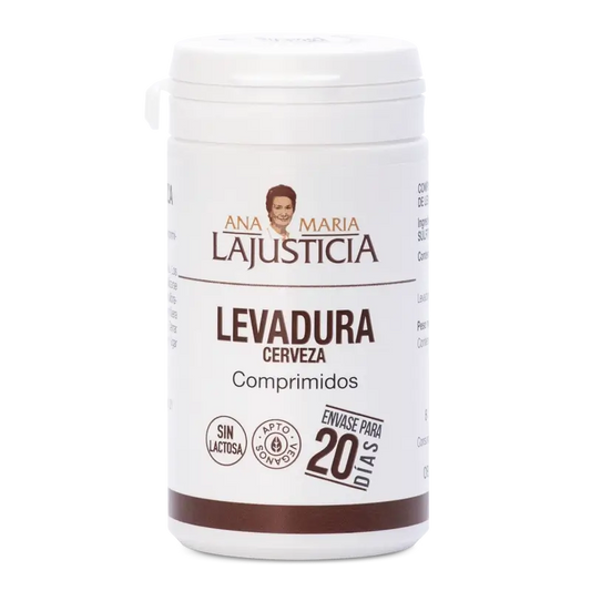 Ana Maria Lajusticia Levadura de Cerveza, 80 comprimidos