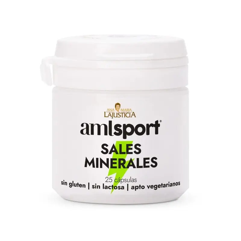 AML SPORT Sales minerales, 25 cápsulas – Isotónicas