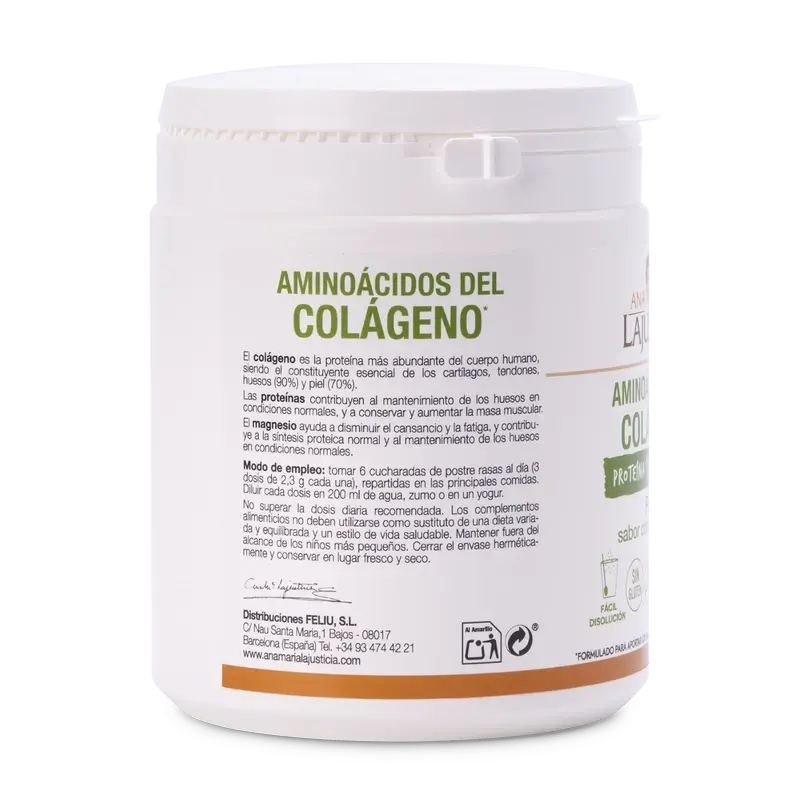 Ana Maria Lajusticia Aminoacidos Del Colageno - Proteina Vegetal , 350 gramos