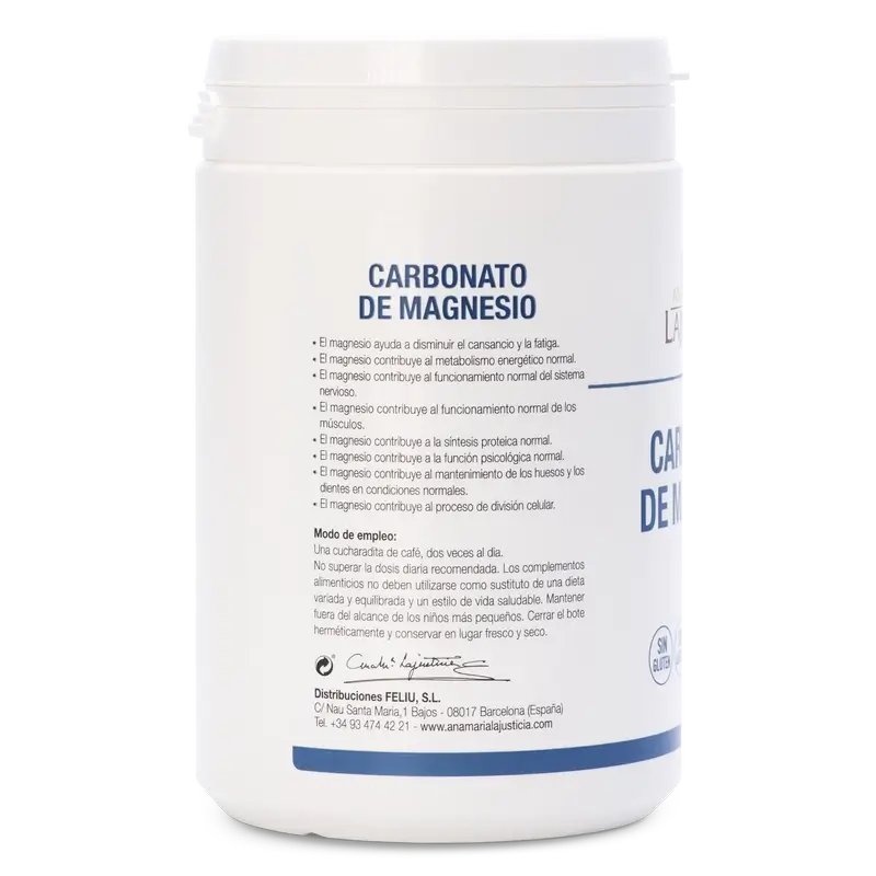 Ana Maria Lajusticia Carbonato de Magnesio, 130 gr