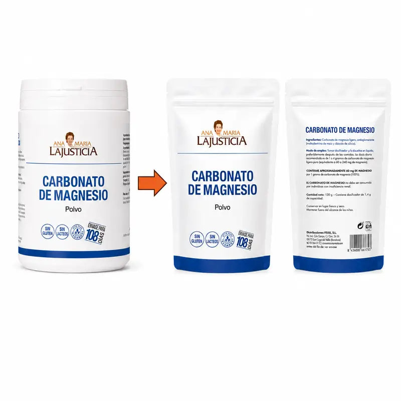 Ana Maria LaJusticia Carbonato Magnesio DoyPack 130g