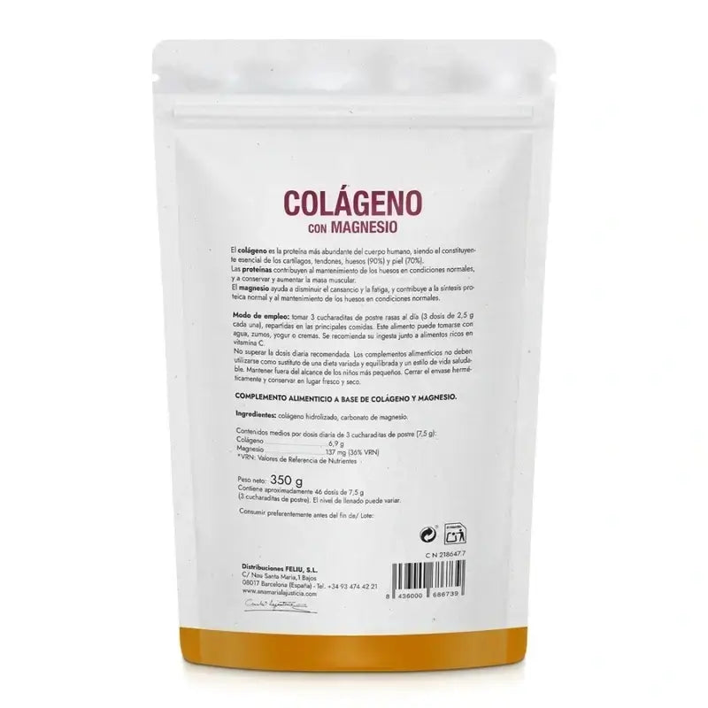 Ana Maria Lajusticia Colágeno Con Magnesio Doypack , 3x350 gr