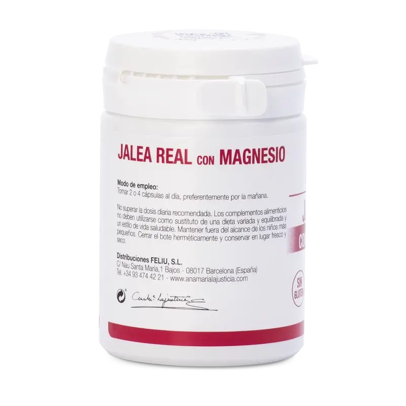 Ana Maria Lajusticia Jalea Real Con Magnesio 60Cap.