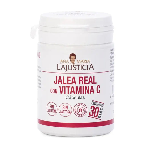 Ana Maria Lajusticia Jalea Real Con Vitamina C 60Cap.