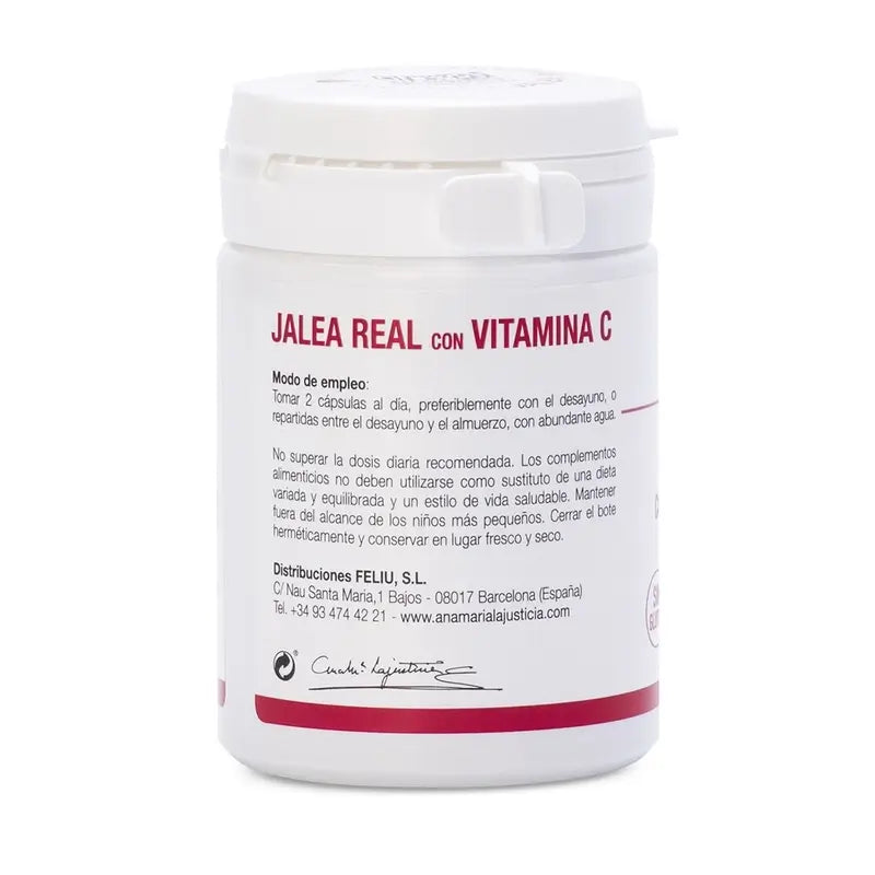 Ana Maria Lajusticia Jalea Real Con Vitamina C 60Cap.