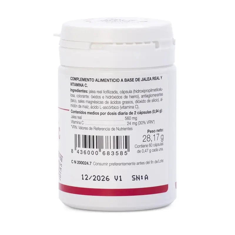 Ana Maria Lajusticia Jalea Real Con Vitamina C 60Cap.
