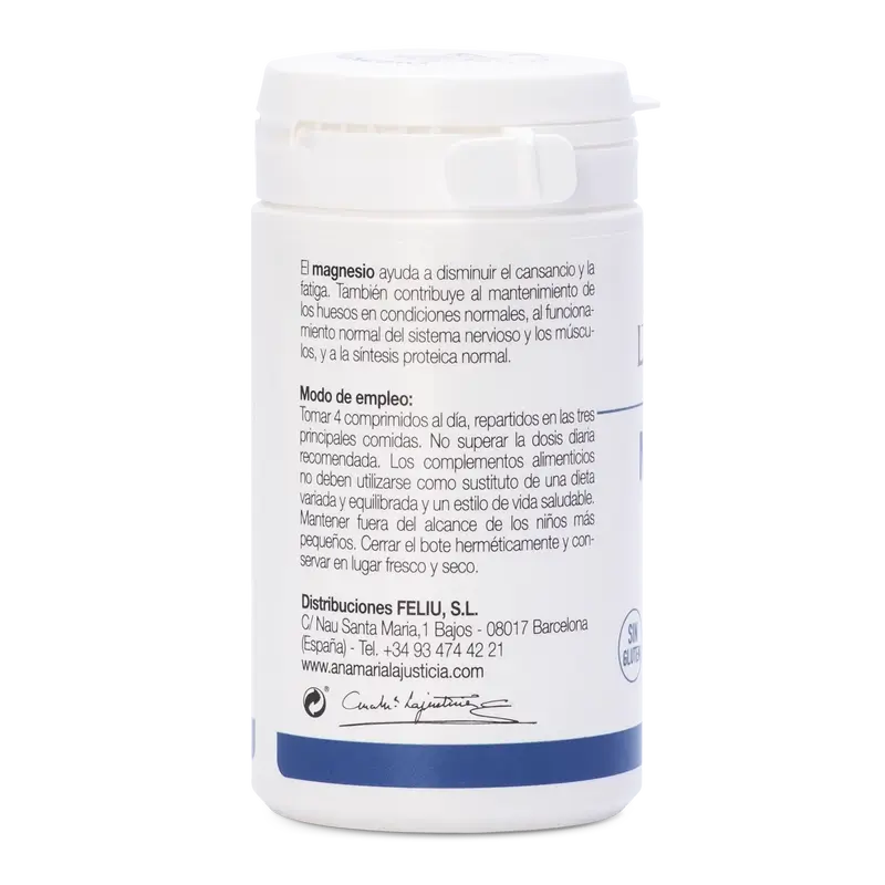 Ana Maria Lajusticia Cloruro de Magnesio, 2x147 comprimidos
