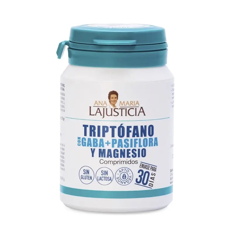 Ana Maria Lajusticia Triptofano con GABA + Plasifora y Magnesio, 60 comprimidos