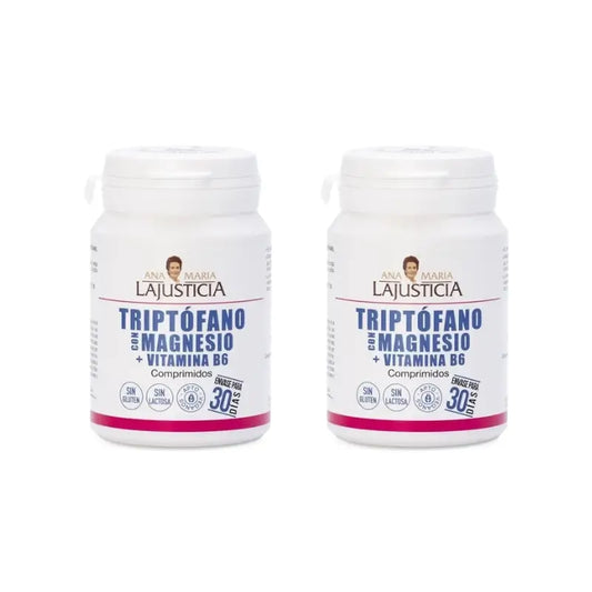 Ana Maria Lajusticia Triptofano con Magnesio + Vitamina B6, 2x60 comprimidos
