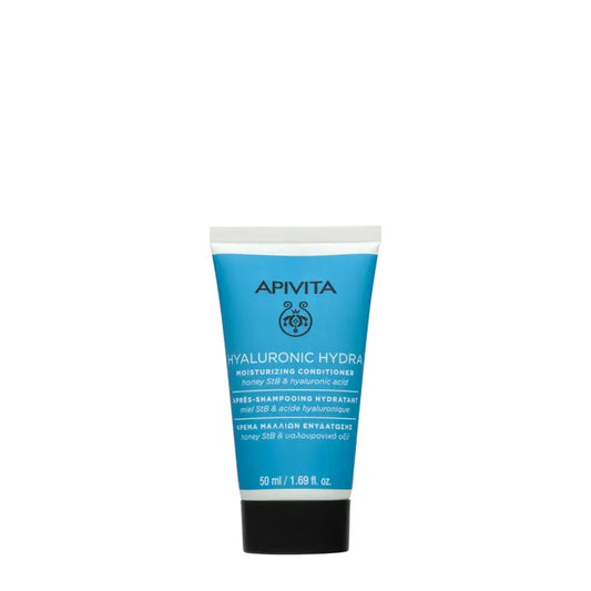 Apivita Acondicionador Hyaluronic Hydra Para Todo Tipo De Cabello, 50 ml