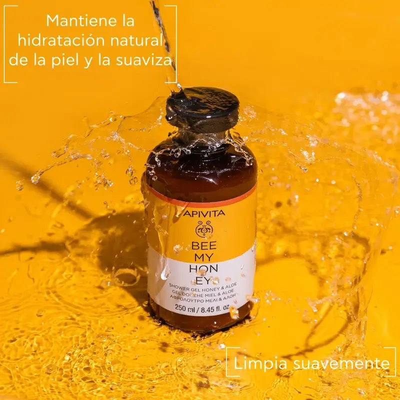 Apivita Bee My Honey Gel De Ducha Con Miel Y Aloe , 250 ml