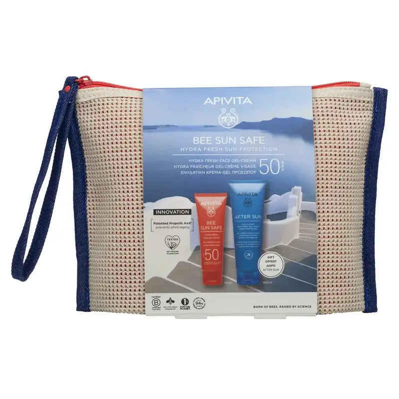 Apivita Bee Sun Safe Hydra Fresh Crema Spf50, 50 ml