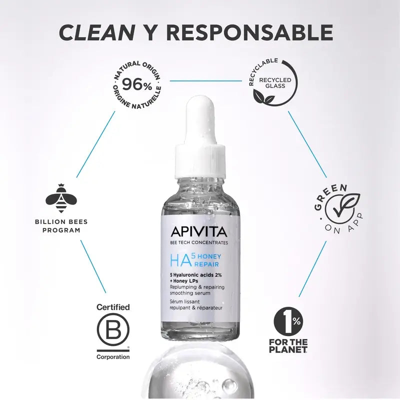 Apivita Bee Tech Sérum Ha5 Honey Corrector, 30Ml