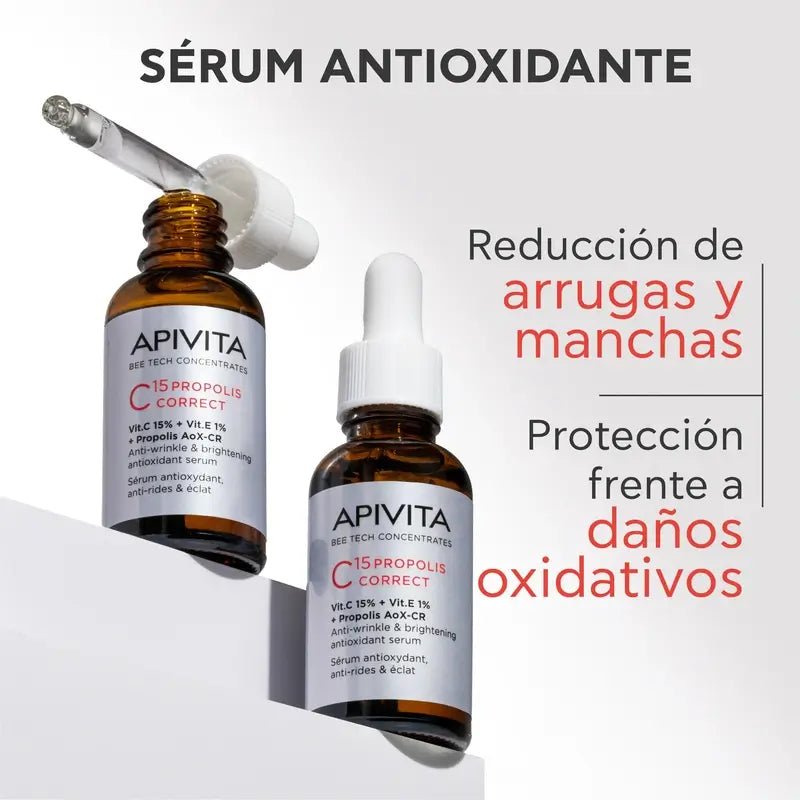Apivita C15 Propolis Correct Sérum Corrector, 30 ml
