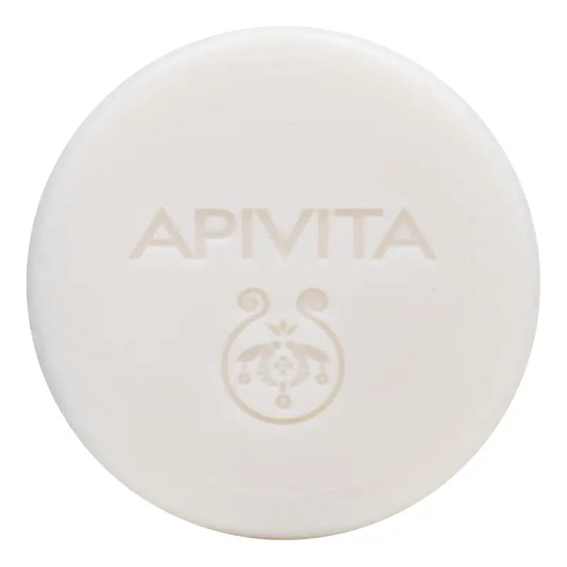 Apivita Limpiador & Desmaquillante Sólido Rostro Y Ojos, 80 G
