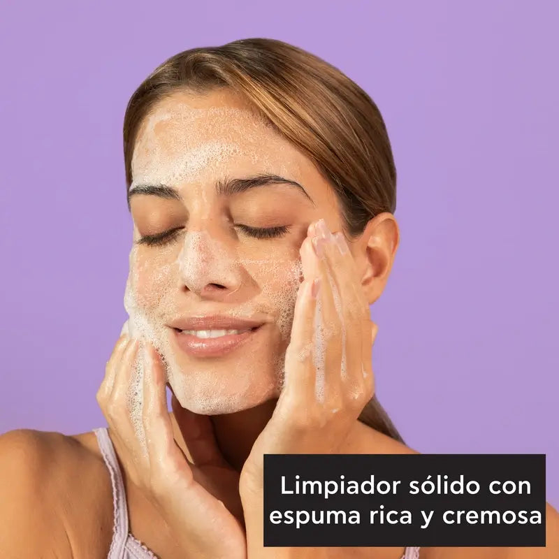 Apivita Limpiador & Desmaquillante Sólido Rostro Y Ojos, 80 G