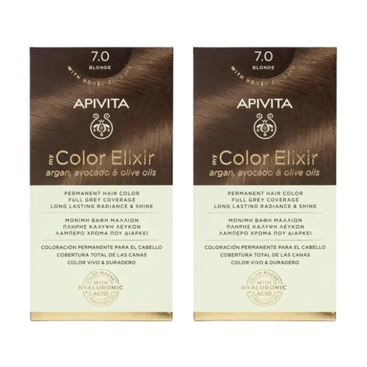 Apivita My Color Elixir N7.0 Duplo, 2 Unidades