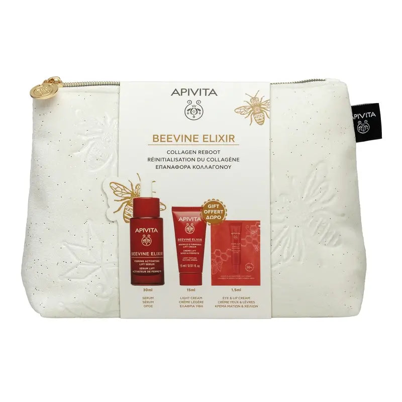 Apivita Promo Beevine Elixir Sérum Lift Activador De Firmeza, 30Ml + Regalo Crema Ligera 15Ml + Contorno De Ojos 1,5Ml