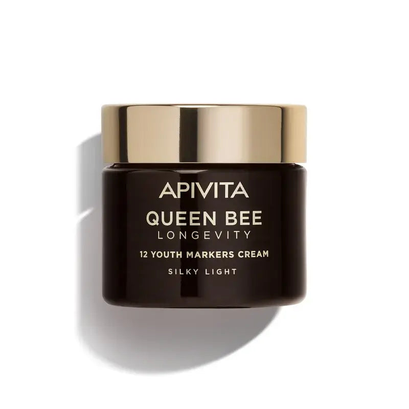 Apivita Queen Bee Longevity Crema Ligera 12 Marcadores De Juventud, 50 ml