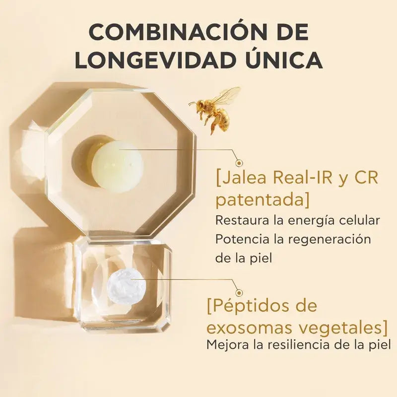 Apivita Queen Bee Longevity Crema Ligera 12 Marcadores De Juventud, 50 ml