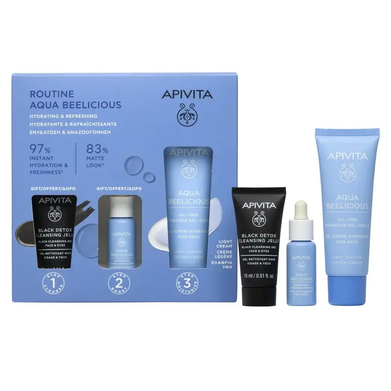 Apivita Rutina Aqua Beelicious Oil-Free, 1 set