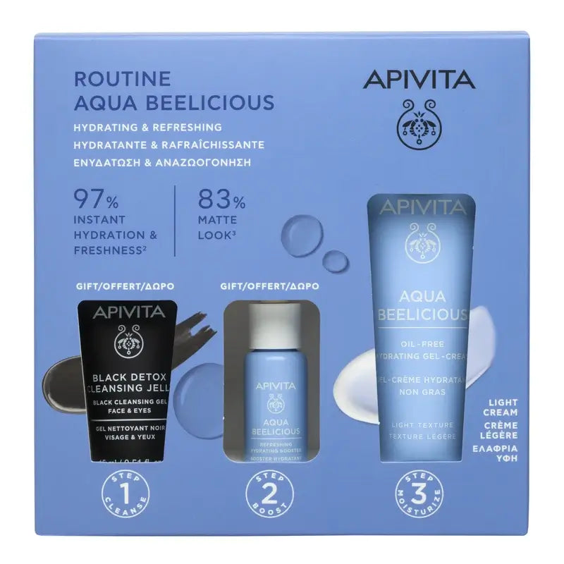 Apivita Rutina Aqua Beelicious Oil-Free, 1 set