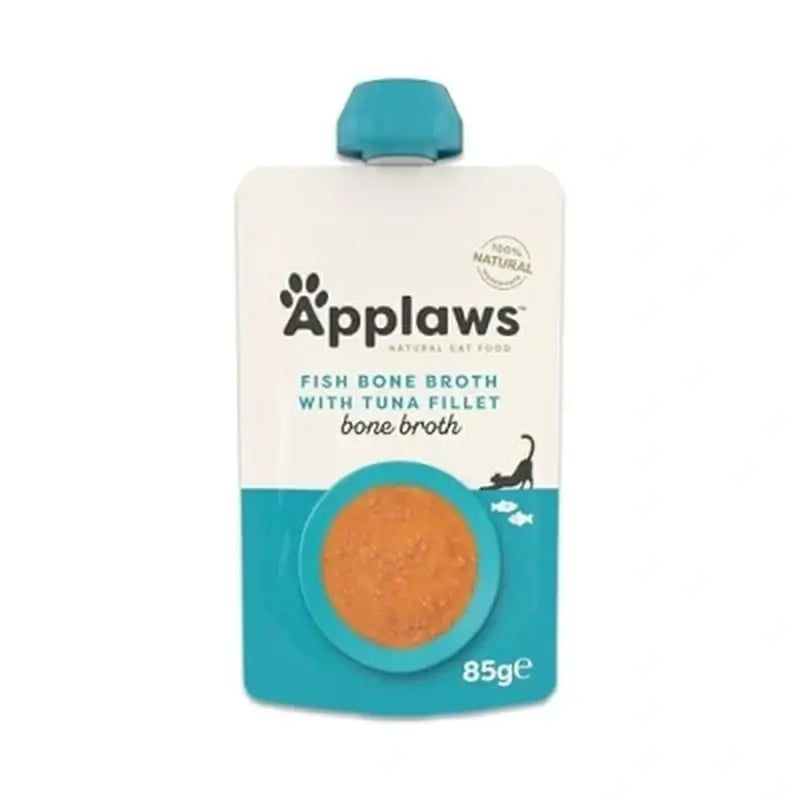 Applaws Cat Sobre Caldo Huesos De Pescado Con Salmon 12X85Gr