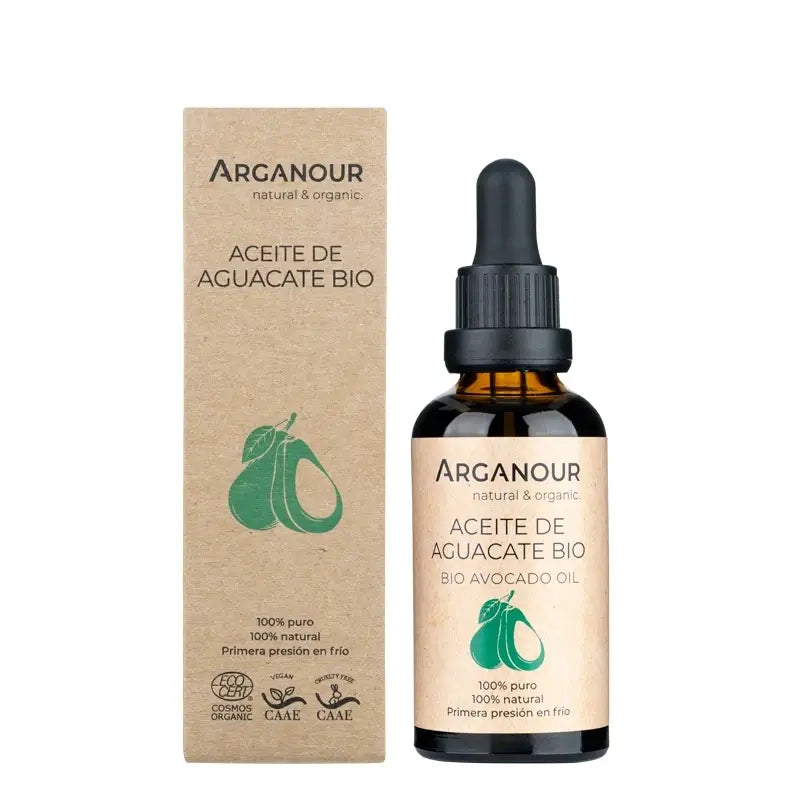 Arganour Aceite Vegetal Aceite De Aguacate, 50 Ml