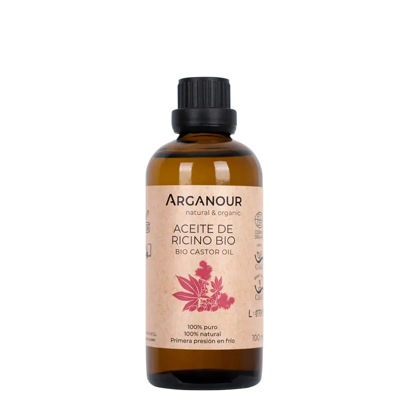Arganour Aceite Vegetal Aceite De Ricino, 100 Ml