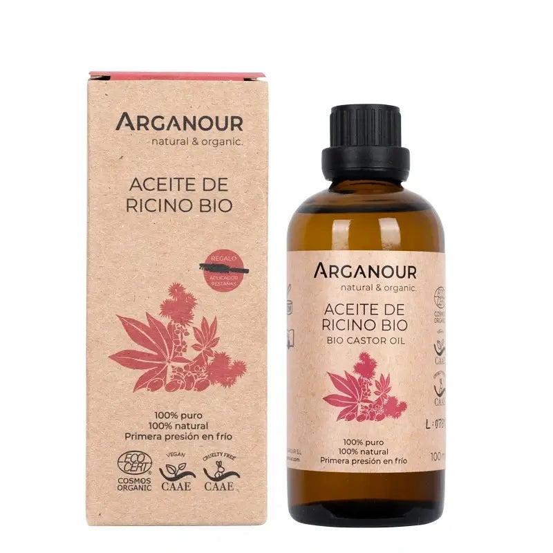 Arganour Aceite Vegetal Aceite De Ricino, 100 Ml